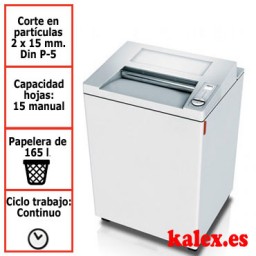 Destructora papel IDEAL 4002C2 microcorte departamental