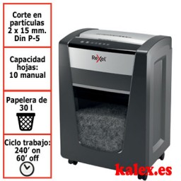 Destructora papel Rexel Momentum M515 microcorte