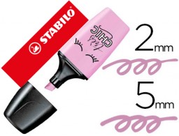 Marcador fluorescente Stabilo Boss mini tinta violeta pastel