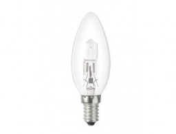 Bombilla Sunmatic eco halógena vela E14 28W 370 Lúmenes