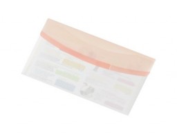 Carpeta Tarifold portadocumentos color dream polipropileno formato chequeracierre de velcro pack 6 uds.