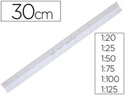 Escala Faber Castell 153-A 1:20-25-50-75-100-125