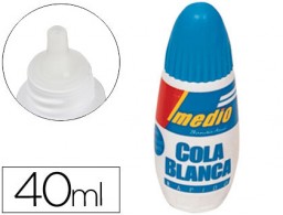 Pegamento cola blanca Imedio 40ml.