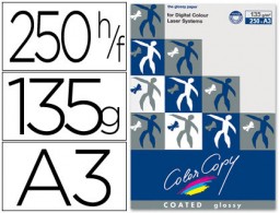 250h papel fotocopiadora Color Copy Glossy A3 135g/m²