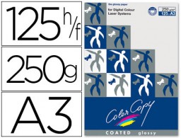125h papel fotocopiadora Color Copy Glossy A3 250g/m²