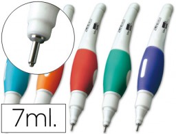 Lápiz corrector Liderpapel punta metálica 7ml.