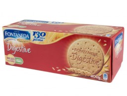 Galleta Fontaneda Digestive. Paquete de 400g.