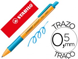 Bolígrafo Stabilo Pointball tinta turquesa