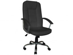 Sillón de dirección Q-Connect respaldo polipiel negra