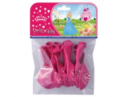 8 globos Princesas