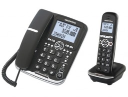 Telefono Daewo DTD-5500 combo fijo + inalámbrico
