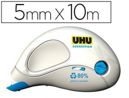 Corrector de cinta UHU 5mm.x10m.