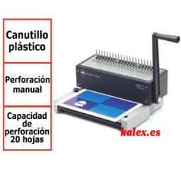 Encuadernadora GBC CombBind C150Pro canutillo de plástico